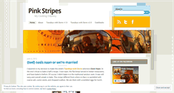 Desktop Screenshot of pinkstripes.wordpress.com