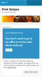 Mobile Screenshot of pinkstripes.wordpress.com