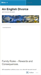 Mobile Screenshot of anenglishdivorce.wordpress.com