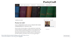 Desktop Screenshot of poetrycraft.wordpress.com