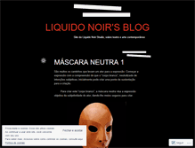 Tablet Screenshot of liquidonoir.wordpress.com