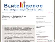 Tablet Screenshot of bentelligence.wordpress.com