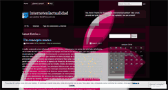 Desktop Screenshot of internetenlactualidad.wordpress.com