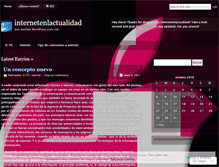 Tablet Screenshot of internetenlactualidad.wordpress.com