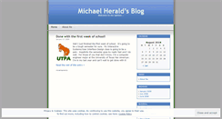 Desktop Screenshot of mherald.wordpress.com
