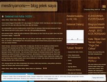 Tablet Screenshot of mestinyanoris.wordpress.com