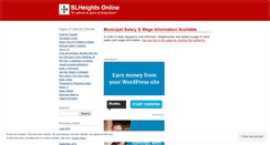 Desktop Screenshot of heightsonline.wordpress.com