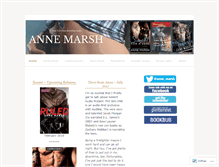 Tablet Screenshot of annemarsh.wordpress.com