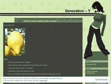 Tablet Screenshot of geny.wordpress.com