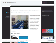 Tablet Screenshot of otonominews.wordpress.com