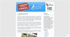 Desktop Screenshot of colunafragil.wordpress.com