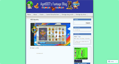 Desktop Screenshot of agntoo7.wordpress.com