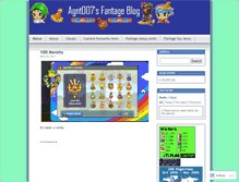 Tablet Screenshot of agntoo7.wordpress.com
