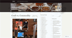 Desktop Screenshot of 40brews40days.wordpress.com