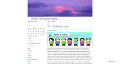 Desktop Screenshot of cloudwithapinklining.wordpress.com