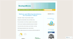 Desktop Screenshot of boutiquemoves.wordpress.com