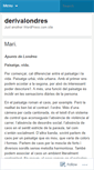 Mobile Screenshot of derivalondres.wordpress.com