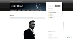 Desktop Screenshot of buki81.wordpress.com