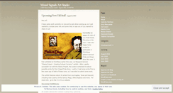 Desktop Screenshot of mixedsignalsartstudio.wordpress.com