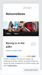 Mobile Screenshot of nelsonsnewslive.wordpress.com