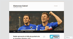 Desktop Screenshot of clamorosocalcio.wordpress.com