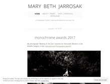 Tablet Screenshot of marybethjarrosak.wordpress.com