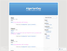 Tablet Screenshot of algeriangay.wordpress.com