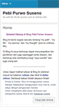 Mobile Screenshot of pebipurwosuseno.wordpress.com