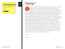 Tablet Screenshot of dirtydianne.wordpress.com