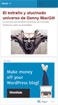 Mobile Screenshot of dannymacgill.wordpress.com