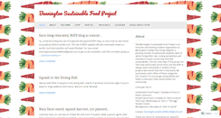 Desktop Screenshot of benningtongarden.wordpress.com