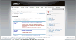 Desktop Screenshot of lorentz777.wordpress.com