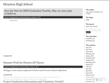 Tablet Screenshot of houstonmustangs.wordpress.com