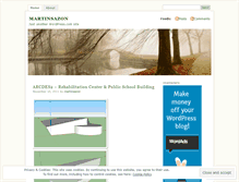 Tablet Screenshot of martinsazon.wordpress.com