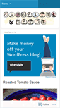 Mobile Screenshot of chocolateandtoast.wordpress.com