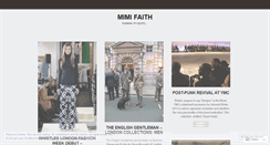 Desktop Screenshot of mimifaith.wordpress.com