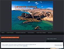 Tablet Screenshot of lanzaroteisland.wordpress.com