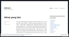 Desktop Screenshot of dotsal.wordpress.com