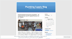 Desktop Screenshot of plumbingsupplyus.wordpress.com