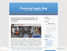 Tablet Screenshot of plumbingsupplyus.wordpress.com