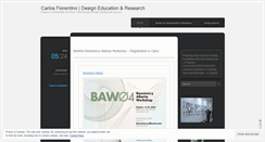Desktop Screenshot of carlosfiorentino.wordpress.com