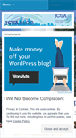 Mobile Screenshot of jcuanews.wordpress.com