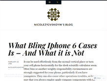 Tablet Screenshot of nicolez92vskoyw.wordpress.com