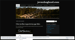 Desktop Screenshot of jovanhoglund.wordpress.com