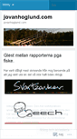 Mobile Screenshot of jovanhoglund.wordpress.com
