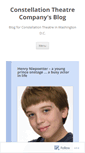 Mobile Screenshot of constellationtheatre.wordpress.com