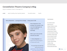 Tablet Screenshot of constellationtheatre.wordpress.com