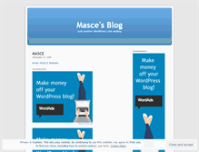 Tablet Screenshot of masce.wordpress.com