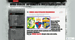 Desktop Screenshot of burciuinvestigatiisportive.wordpress.com