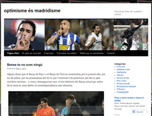 Tablet Screenshot of optimismeesmadridisme.wordpress.com